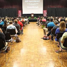 presentation in the ballroom