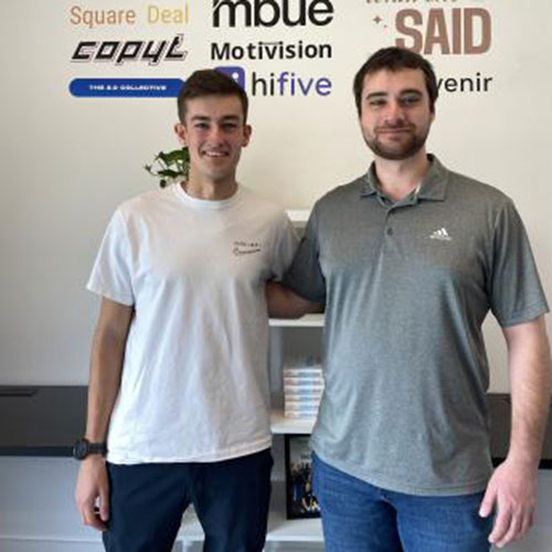 Brett Nilsen and Sean Powers at Techstars Austin